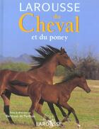 Couverture du livre « Larousse Du Cheval Et Du Poney » de Bertrand De Perthuis aux éditions Larousse