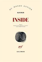 Couverture du livre « Inside » de Alix Ohlin aux éditions Gallimard