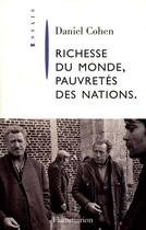 Couverture du livre « Richesse du monde, pauvretés des nations » de Daniel Cohen aux éditions Flammarion