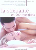 Couverture du livre « Sexualite en 200 questions (la) » de Dr Sos aux éditions De Vecchi