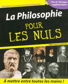 Couverture du livre « La philosophie pour les nuls (2e édition) » de Christian Godin aux éditions First