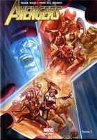 Couverture du livre « Avengers t.1 : guerre totale » de Mark Waid et Mike Del Mundo aux éditions Panini