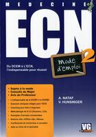 Couverture du livre « ECN mode emploi (2e édition) » de  aux éditions Vernazobres Grego
