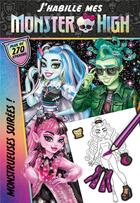 Couverture du livre « Monster High - J'habille - Monstrueuses soirées : J'habille » de Mattel aux éditions Hachette Jeunesse