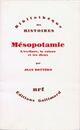 Couverture du livre « Mésopotamie » de Jean Bottéro aux éditions Gallimard