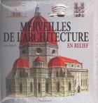 Couverture du livre « Merveilles de l'architecture en relief » de Anton Radevsky aux éditions Flammarion