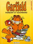 Couverture du livre « Garfield t.12 : fainéant et gourmand » de Jim Davis aux éditions Dargaud