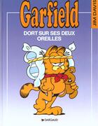 Couverture du livre « Garfield t.18 : Garfield dort sur ses deux oreilles » de Jim Davis aux éditions Dargaud