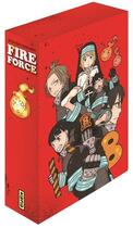 Couverture du livre « Fire force : coffret Tomes 1 à 3 » de Atsushi Ohkubo aux éditions Kana