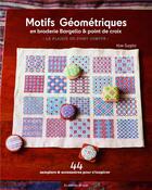 Couverture du livre « Motifs géométriques en broderie Bargello & point de croix : le plaisir du point compté » de Kae Sugita aux éditions De Saxe