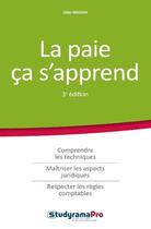 Couverture du livre « La paie ça s'apprend (3e édition) » de Gilles Masson aux éditions Studyrama