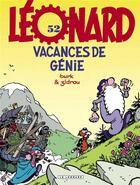 Couverture du livre « Léonard Tome 52 : vacances de génie » de Zidrou et Turk aux éditions Lombard