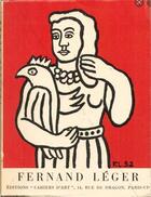 Couverture du livre « Fernand Léger : oeuvres de 1905 à 1952 » de Christian Zervos aux éditions Cahiers D'art