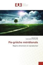 Couverture du livre « Pie-grieche meridionale - regime alimentaire et reproduction » de Taibi/Doumandji aux éditions Editions Universitaires Europeennes