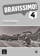 Couverture du livre « BRAVISSIMO ! 4 ; italien ; les évaluations » de  aux éditions La Maison Des Langues