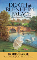 Couverture du livre « Death at Blenheim Palace » de Paige Robin aux éditions Penguin Group Us