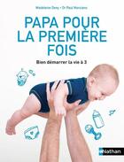 Couverture du livre « Papa pour la première fois » de Madeleine Deny aux éditions Nathan