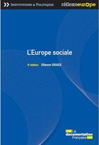 Couverture du livre « L'Europe sociale (3e édition) » de  aux éditions Documentation Francaise