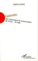 Couverture du livre « Référence, déférence ; une sociologie de la citation » de Stephane Olivesi aux éditions Editions L'harmattan