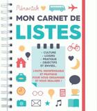 Couverture du livre « Mon carnet de listes memoniak 2018 » de  aux éditions Editions 365