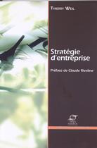 Couverture du livre « Stratégie d'entreprise » de Thierry Weil aux éditions Presses Des Mines Via Openedition