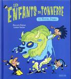 Couverture du livre « Les enfants du tonnerre : le bison zombi » de Laurent Audouin et Guillaume Gueraud aux éditions Sarbacane