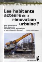 Couverture du livre « Des habitants acteurs de la rénovation urbaine ? » de  aux éditions Pu De Rennes