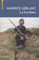 Couverture du livre « La frontière » de Maurice Leblanc aux éditions Editions De L'aube