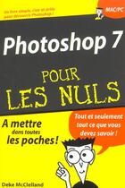 Couverture du livre « Photoshop 7 » de Deke Mcclelland aux éditions First Interactive