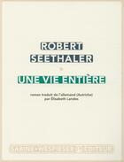 Couverture du livre « Une vie entière » de Robert Seethaler aux éditions Sabine Wespieser