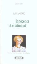 Couverture du livre « Innocence et châtiment » de Ivo Andric aux éditions Complexe