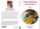 Couverture du livre « Oasis intérieure » de Basile Gabriel Ahoussa aux éditions Acoria