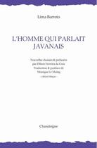 Couverture du livre « L'homme qui parlait javanais » de Afonso Henrique Lima Barreto aux éditions Editions Chandeigne&lima