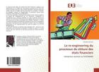 Couverture du livre « Le re-engineering du processus de cloture des etats financiers - entreprises soumises au syscohada » de  aux éditions Editions Universitaires Europeennes