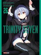 Couverture du livre « Trinity Seven Tome 26 » de Kenji Saito et Akinari Nao aux éditions Panini