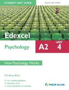 Couverture du livre « Edexcel A2 Psychology Student Unit Guide: Unit 4 New Edition How Psych » de Brain Christine aux éditions Hodder Education Digital