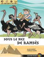 Couverture du livre « Les enfants du Nil T.13 ; sous le nez de Ramsès » de Alain Surget et Fabrice Parme aux éditions Pere Castor