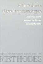 Couverture du livre « Cinetique electrochimique » de Diard J Paul aux éditions Hermann