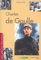 Couverture du livre « Charles de Gaulle » de Philippe Ratte aux éditions Nouveau Monde