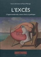 Couverture du livre « L'excès » de Pascal Mbongo aux éditions Mare & Martin
