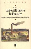 Couverture du livre « Société linière du Finistère » de  aux éditions Pu De Rennes