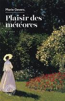Couverture du livre « Plaisir des météores » de Marie Gevers aux éditions Espace Nord