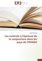 Couverture du livre « Les contrats à l'épreuve de la conjoncture dans les pays de l'ohada » de Nyamsi-D aux éditions Editions Universitaires Europeennes