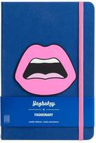 Couverture du livre « Fashionary x yazbukey c'est ahh pink ruled a5 notebook » de  aux éditions Fashionary