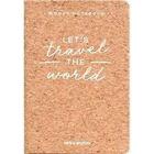 Couverture du livre « Travel the world - carnet de notes a6 en liege » de Miss Wood aux éditions Miss Wood