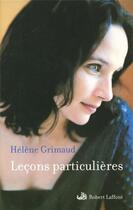 Couverture du livre « Leçons particulières » de Helene Grimaud aux éditions Robert Laffont