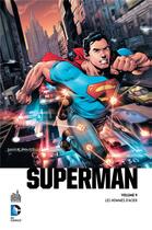 Couverture du livre « Superman t.1 ; les hommes d'acier » de Grant Morrison et Rags Morales et Sholly Fisch aux éditions Urban Comics