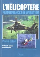 Couverture du livre « L'helicoptere, performances et evolution » de Lefort aux éditions Chiron