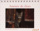 Couverture du livre « Calendrier perpétuel amours de chats » de Zeyon aux éditions Chene