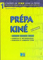 Couverture du livre « Prepa kine (biologie physique chimie) 2e edition » de Riondet aux éditions Lamarre
